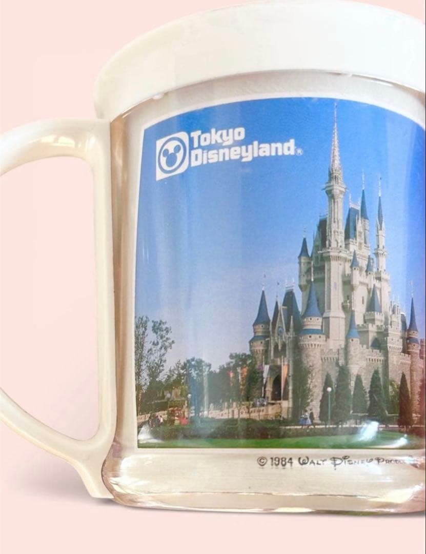東京ディズニーランド　マグカップ　コップ　シンデレラ城　1983 1984 貴重
