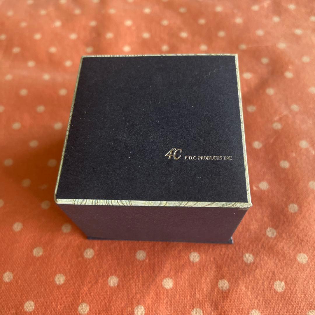 4℃ K18WG ホワイトゴールド アンクレット ブレスレット