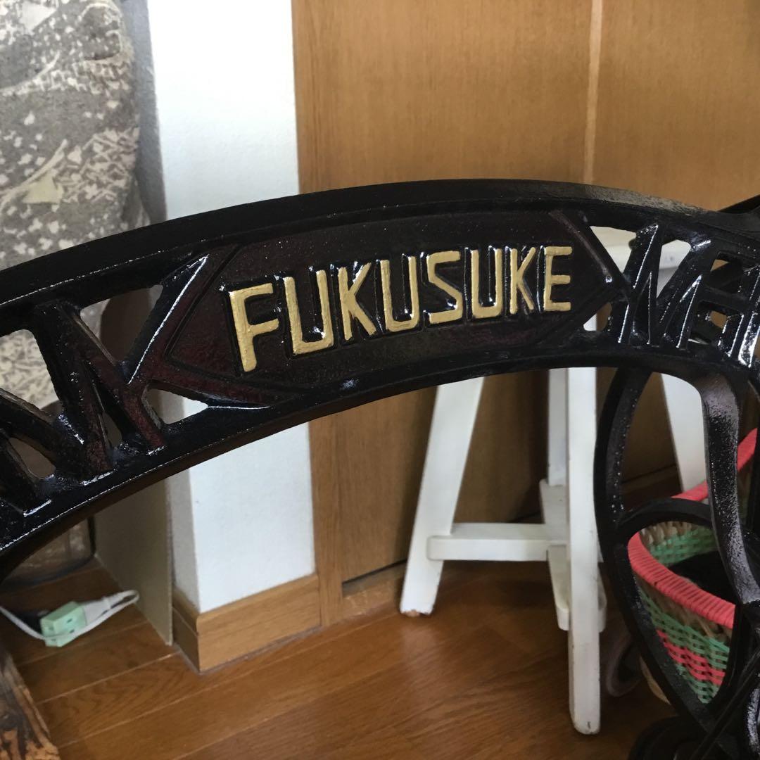 ※アンティーク※ FUKUSUKE足踏みミシン脚のテーブル　アイアン