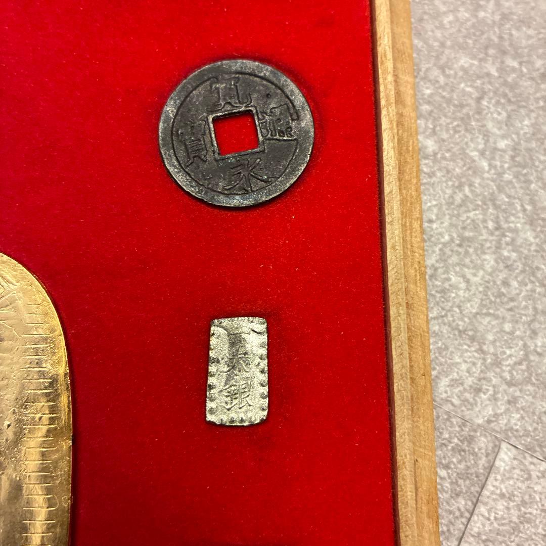 【佐渡小判金】桐箱入りセット　証明書付