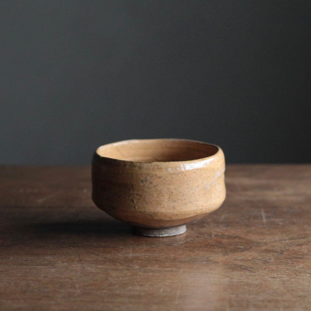 赤膚焼 茶碗 赤膚山銘 茶道具 古道具 アンティーク