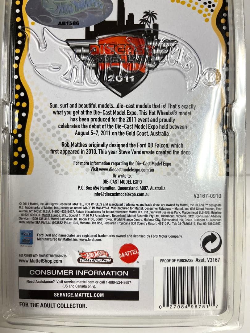 HWオーストラリア　ダイキャストモデルエキスポ　73フォード　ファルコン　激レア