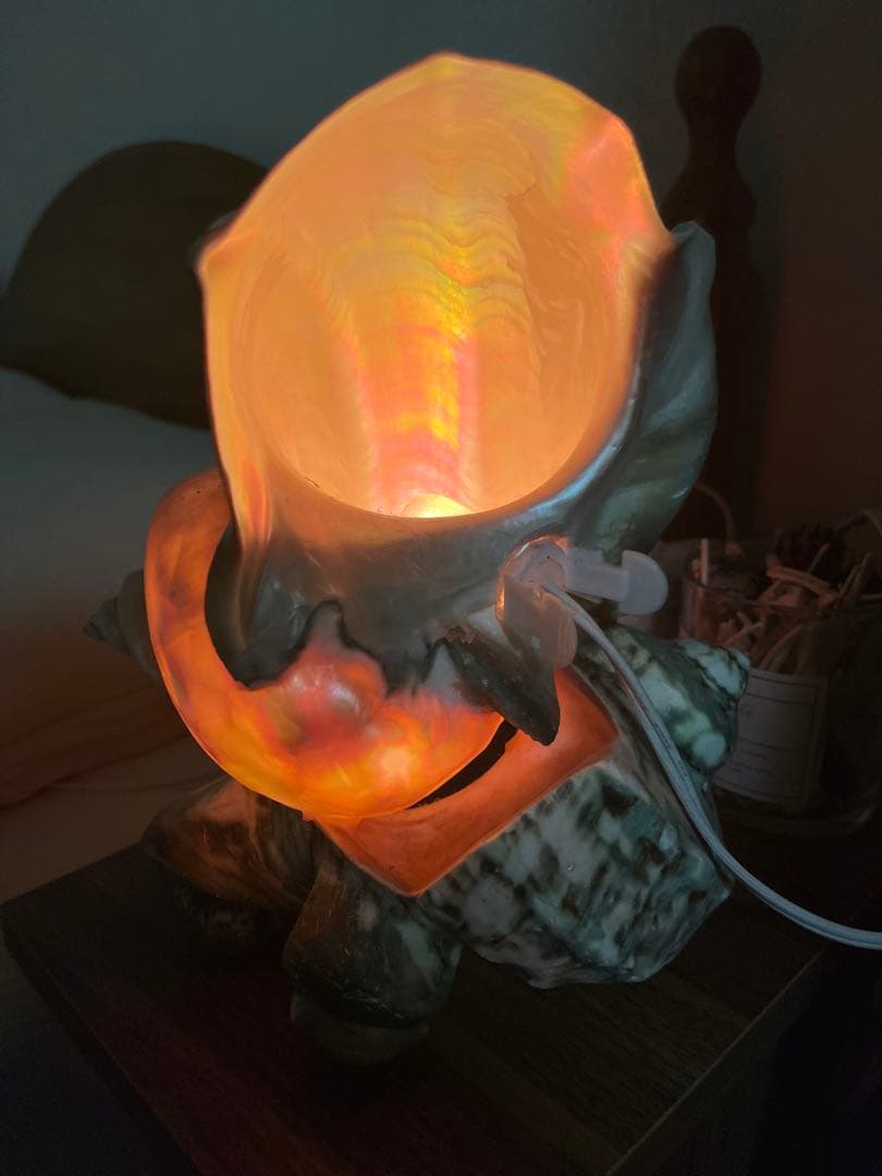 夜光貝　インテリア　ライト　小物