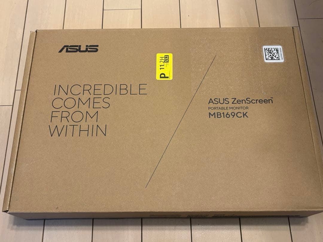 【未使用】ASUS MB169CK ポータブルモニター HDMI 15.6インチ