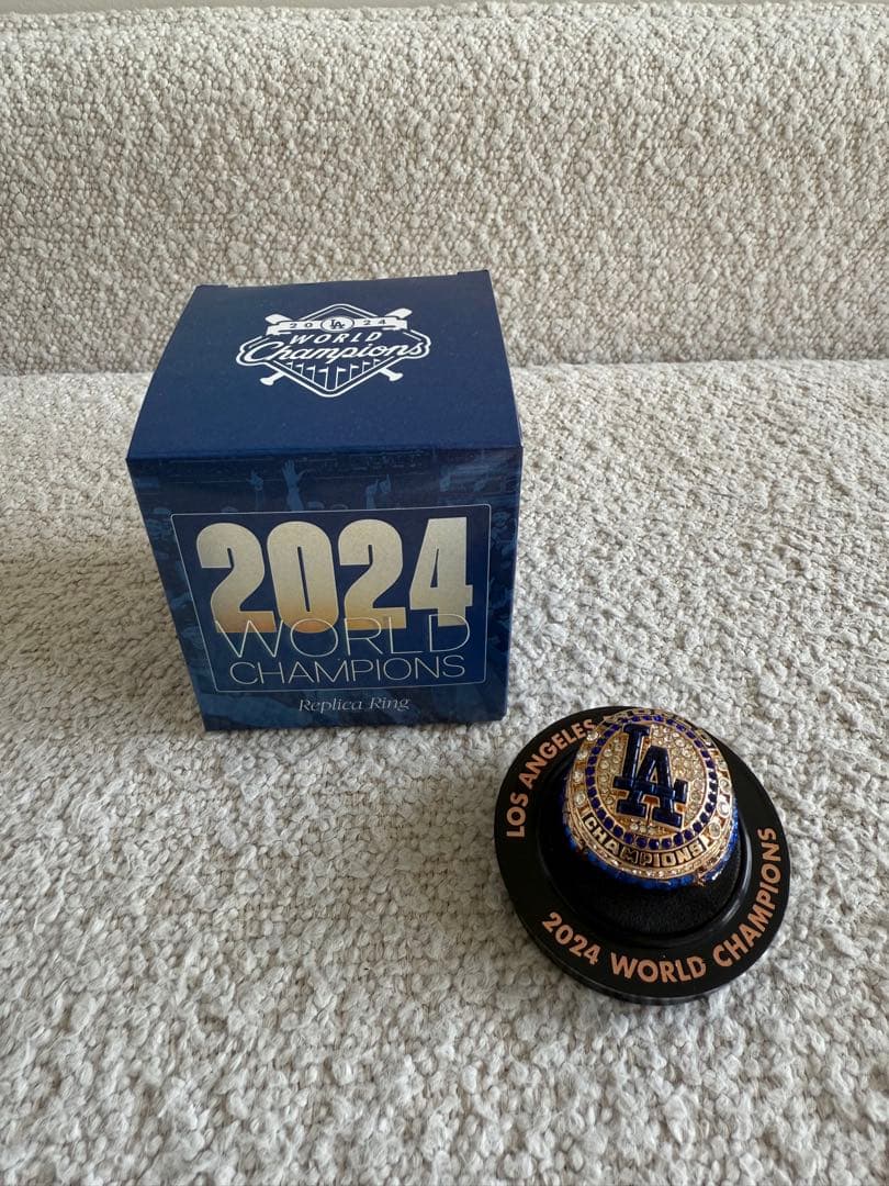 ロサンゼルス・ドジャース 2024年ワールドチャンピオン記念リング