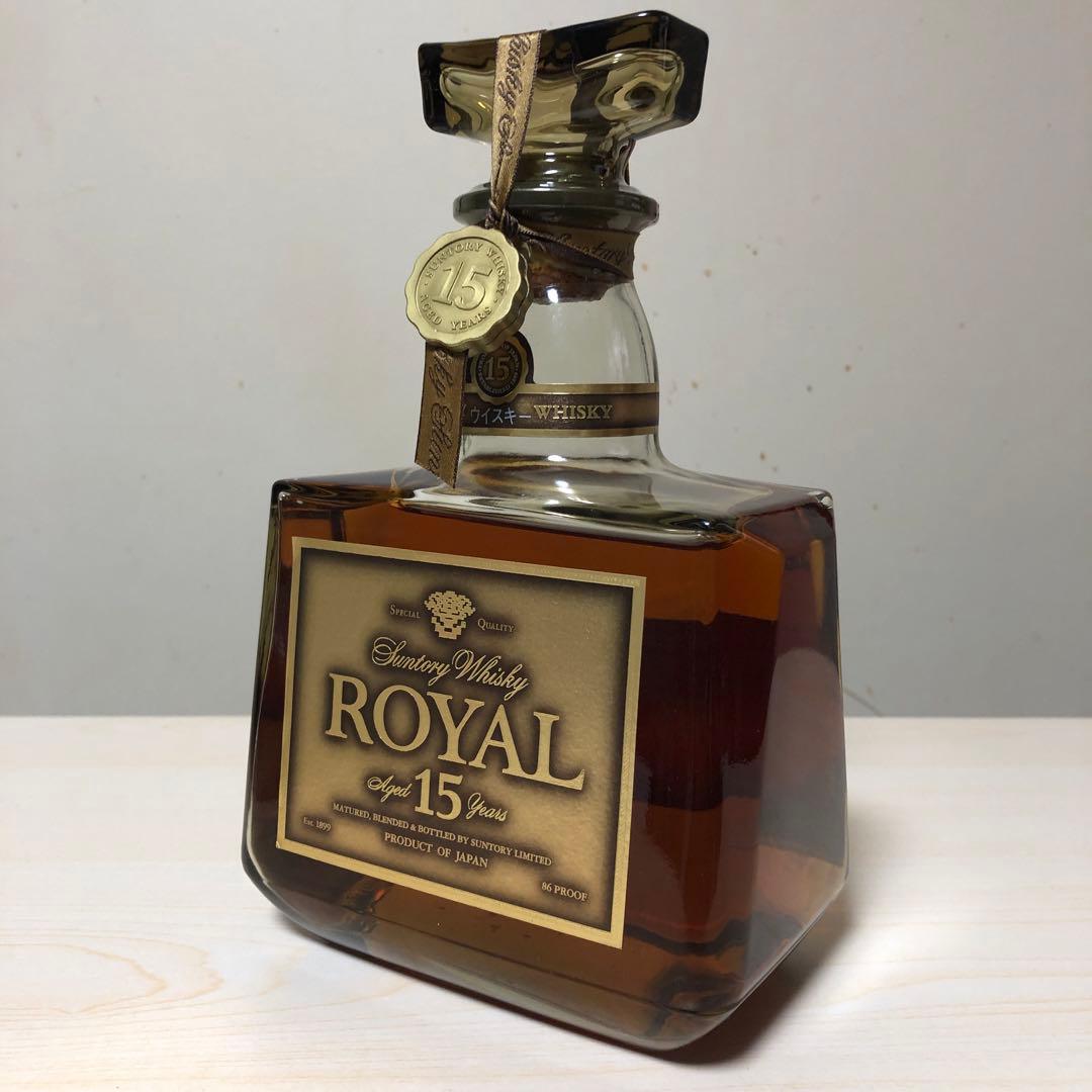 ケンカコウ　サントリー ロイヤル 15年ウイスキー<ゴールドラベル>
