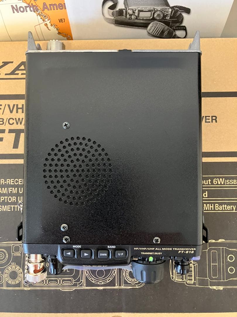 YAESU FT-818ND HF〜430 使用少 美品 スピーカーマイク付