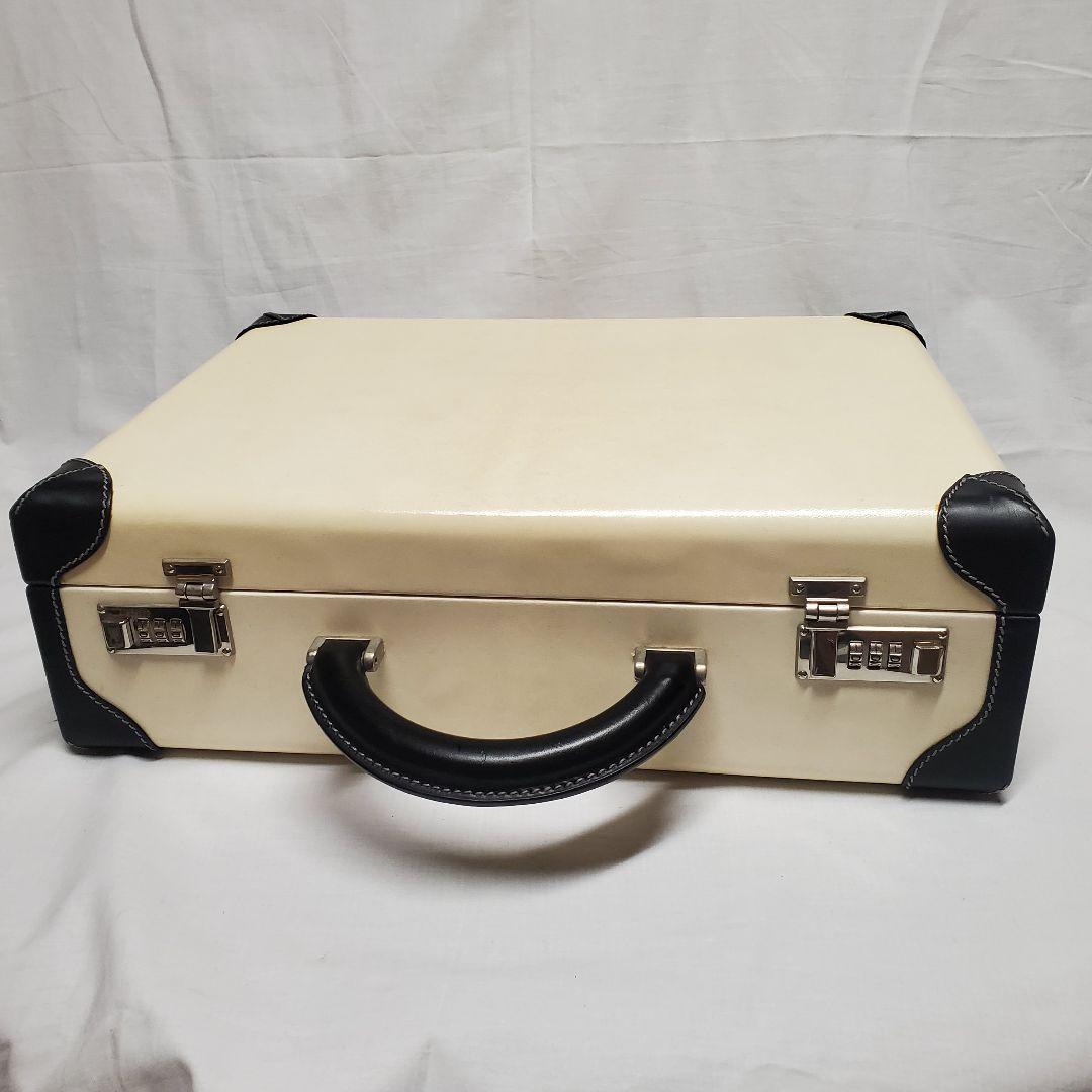 アルフレッドベレッタ レザー アタッシュケース 羊皮 革