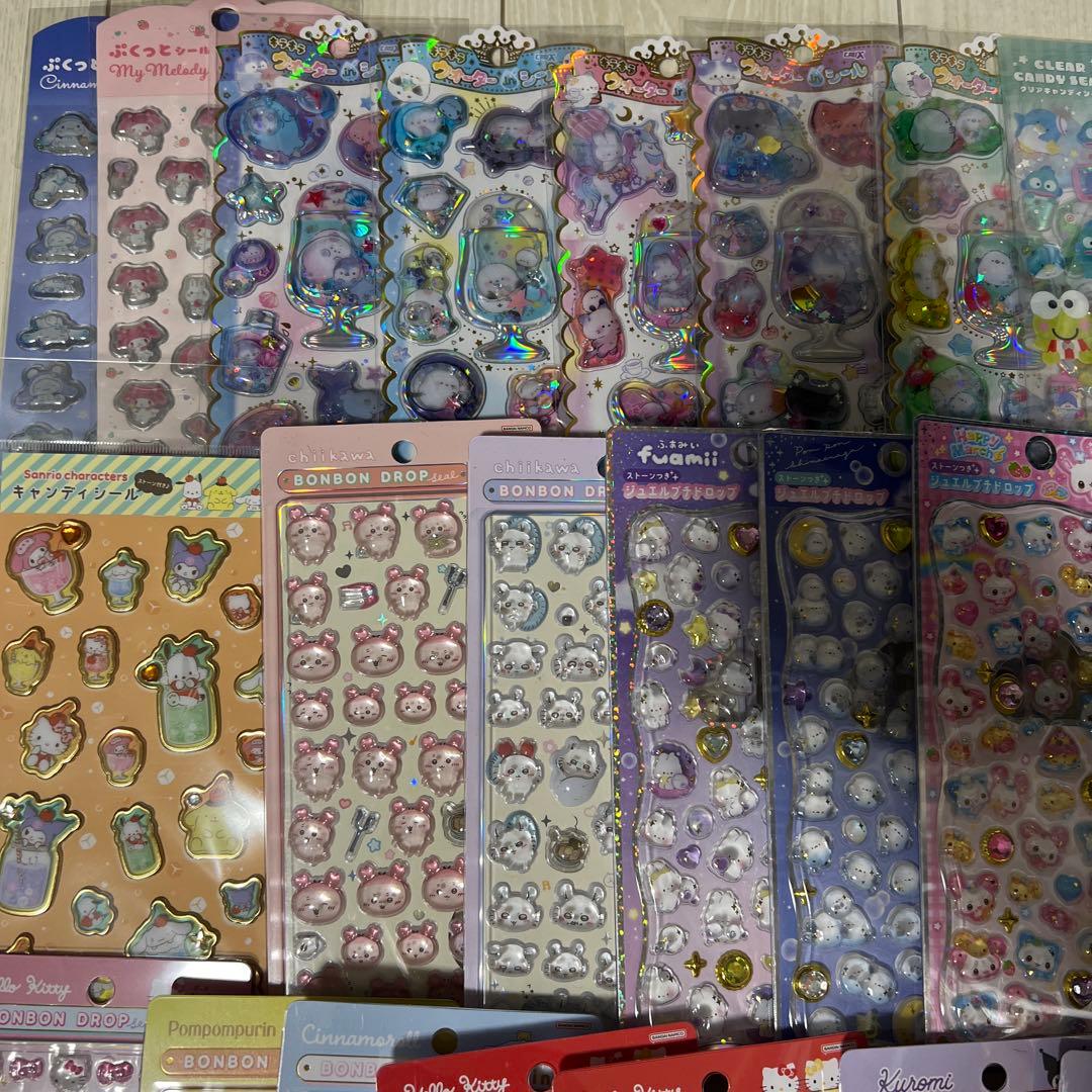 50枚セット　ボンボンドロップシール　まとめ売り