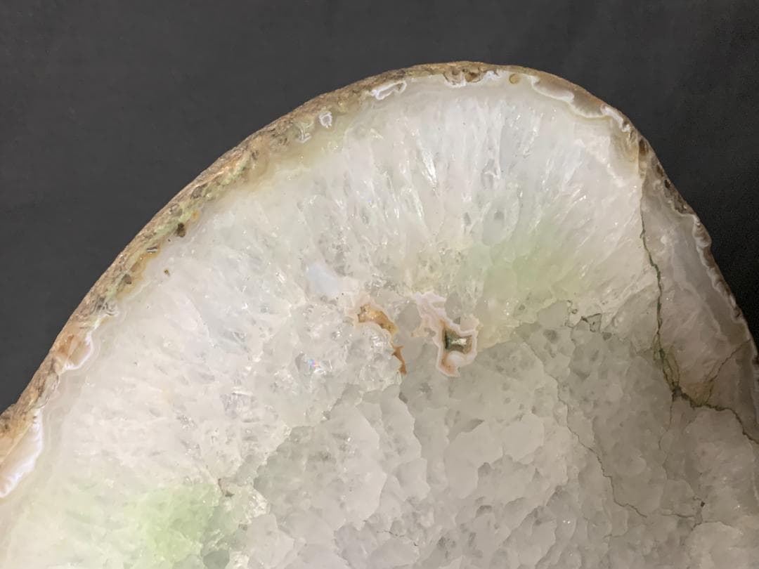 メノウ ジオード 晶洞 瑪瑙 アゲート 水晶 原石 鑑賞石 17kg 882