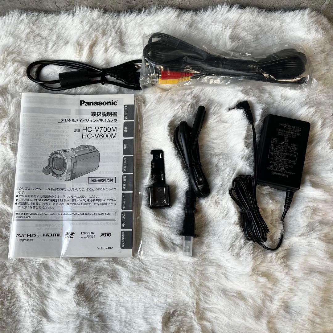 Panasonic HC-V700M ビデオカメラ フルHD 箱付