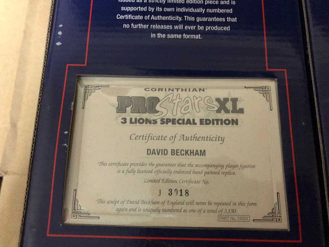 デビッド・ベッカム フィギュア 2体セット