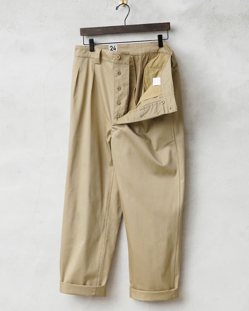 未使用WAIPER M-52 WP1003 テーパードチノ サイズ22(S)