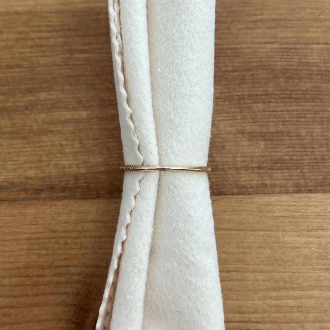 ま*な様 ete K10 ダイヤモンド ホースシュー リング 9号 証明書