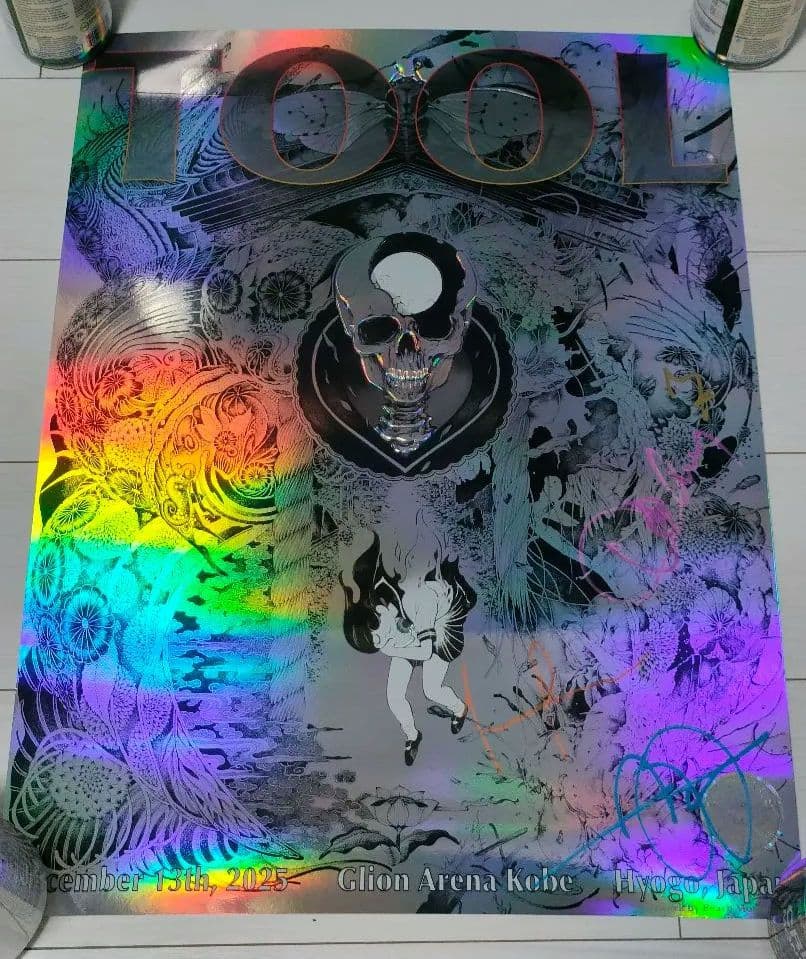 TOOL 神戸 サイン入り ポスター 完売品 Glion Arena 桃桃子