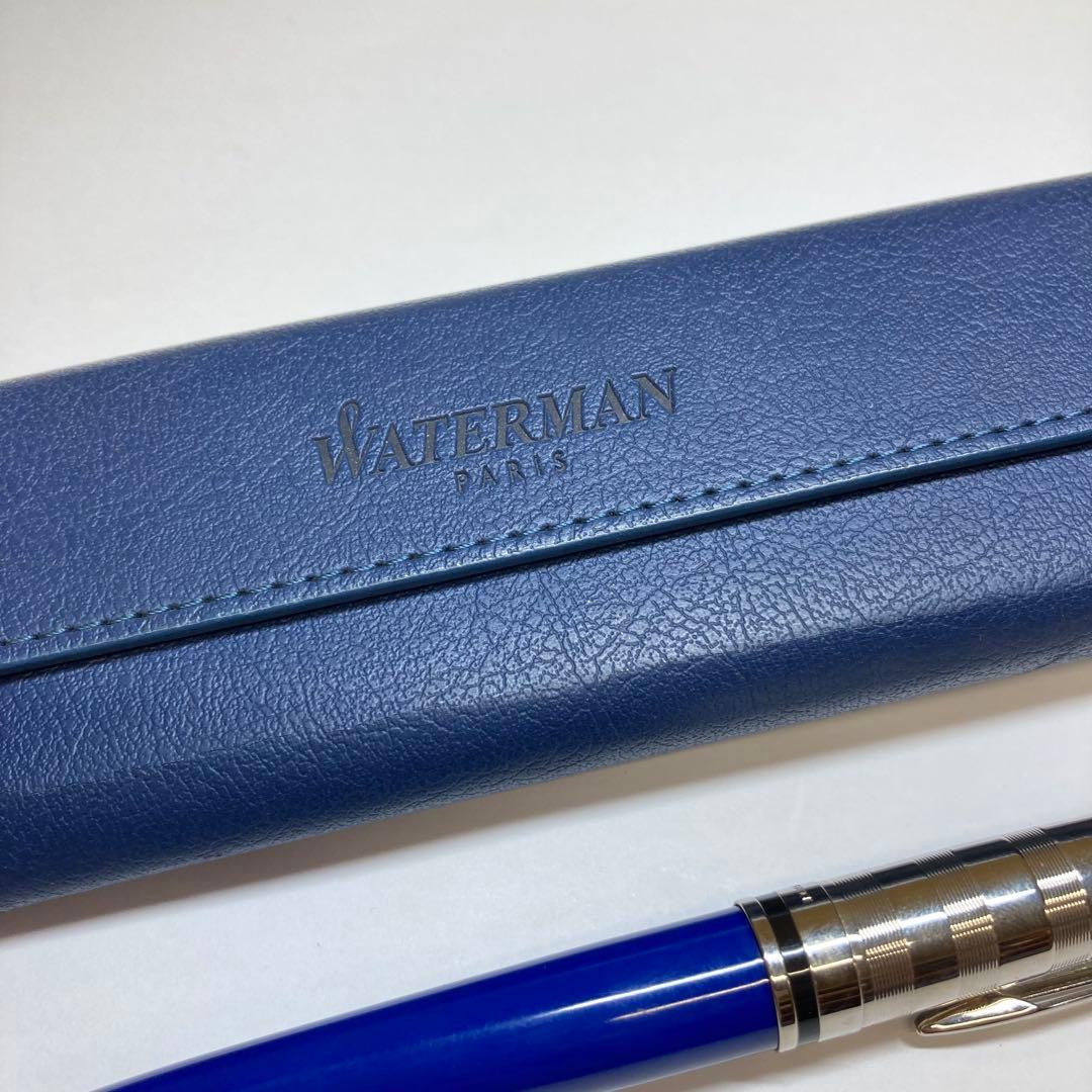美品★ウォーターマン ボールペン エキスパート デラックス ブルー　K274