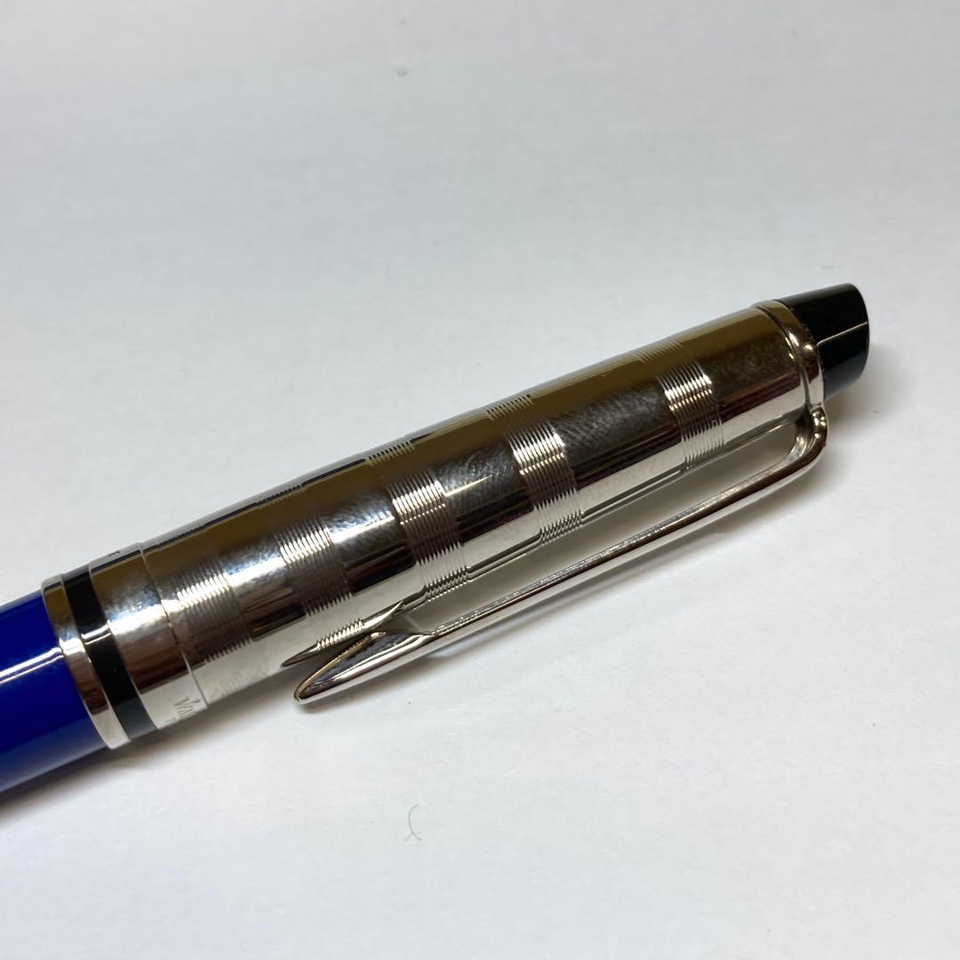 美品★ウォーターマン ボールペン エキスパート デラックス ブルー　K274