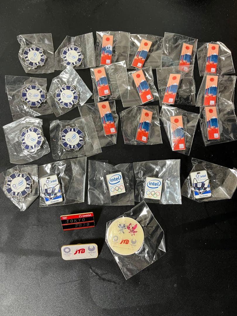 東京2020オリンピック オフィシャルスポンサー ピンバッジ