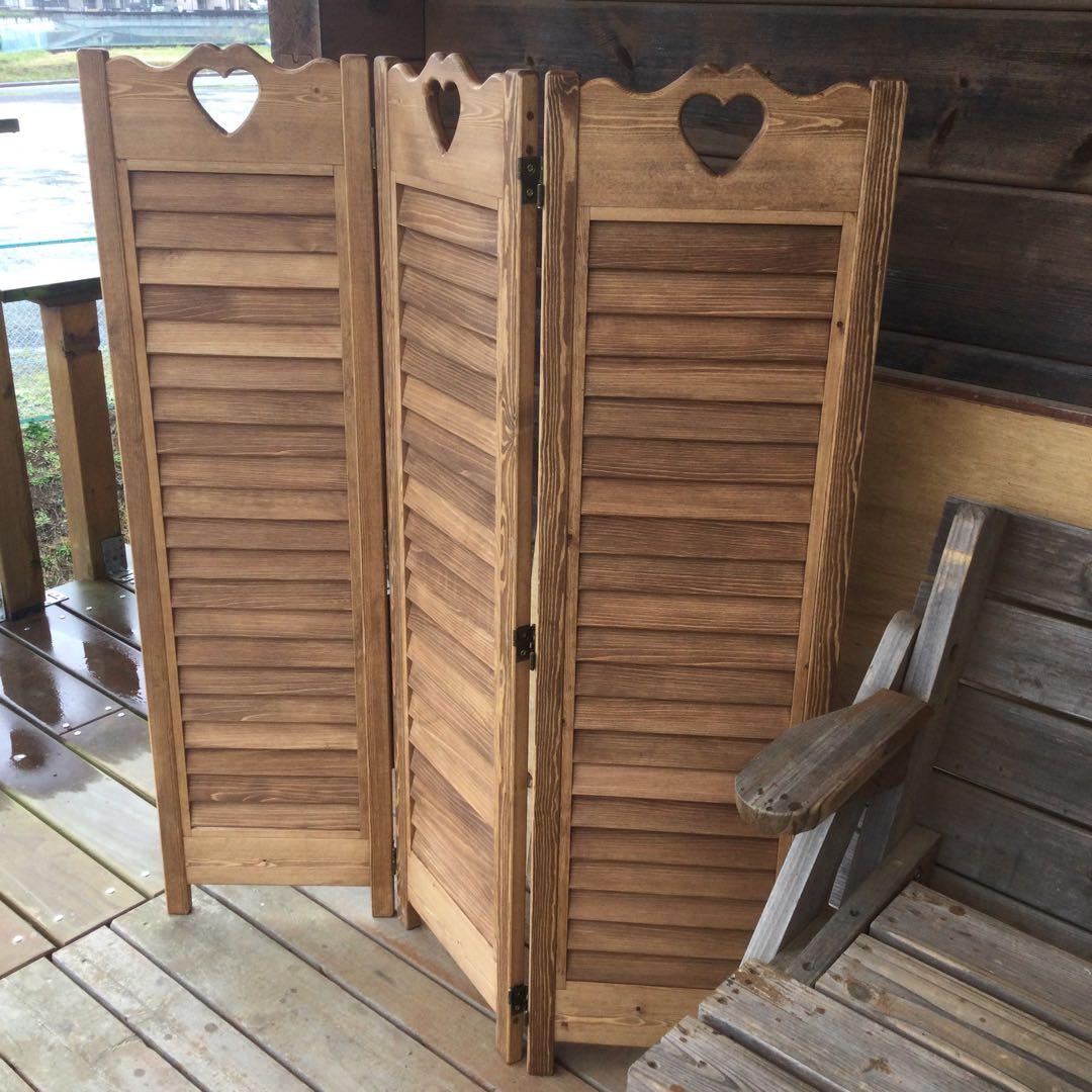 ちょこママさま専用ページ♡ カントリーハート　木製パーテーション