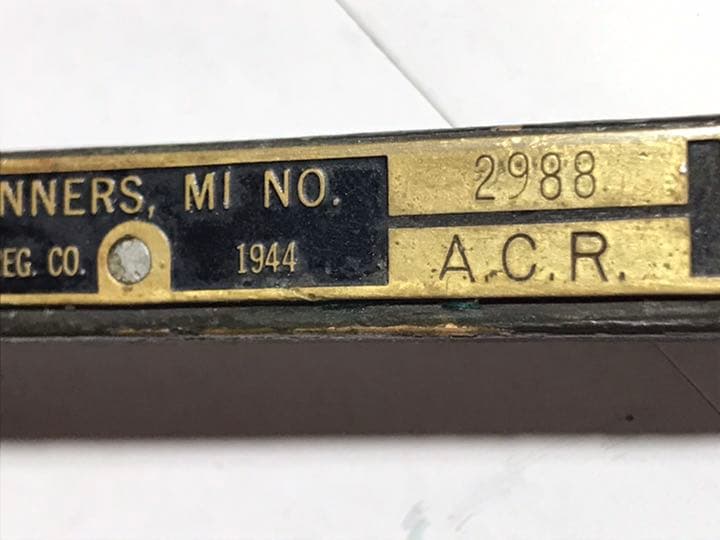 1944年　米軍　砲兵　象限儀　動作品