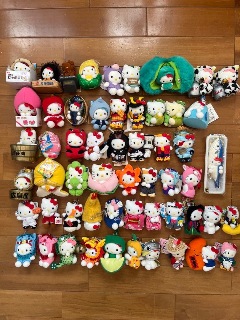 ⭐️レア⭐️ 新品ご当地キティ　56体　ぬいぐるみ
