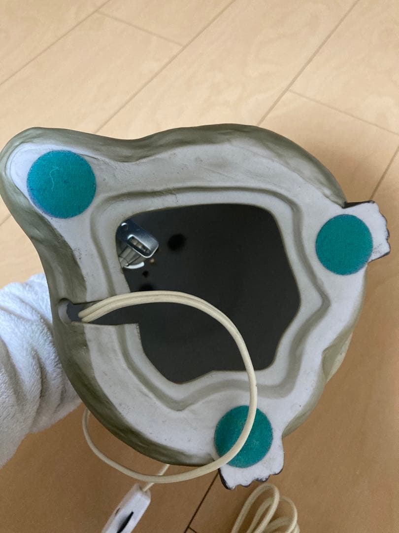 ジブリ　トトロ型ランプ 陶器製 ルームランプ　レア