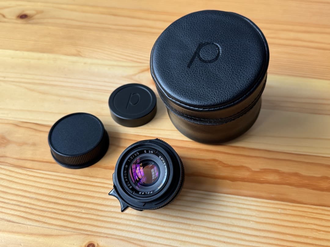 ライカ M POLAR SOLARON-M 35mm F2 ブラックペイント