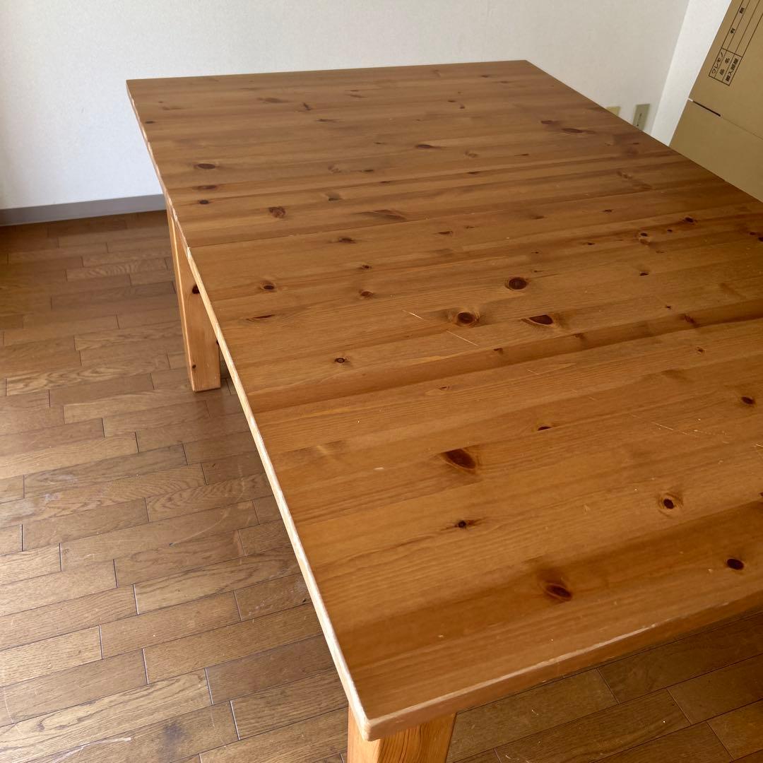 IKEA イケア 伸長式 ダイニングテーブル 無垢材　STORNAS　廃盤