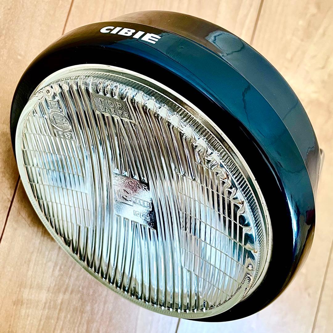 当時物 CIBIE シビエ 凹み ヘッドライト 160φ バブ CB250T
