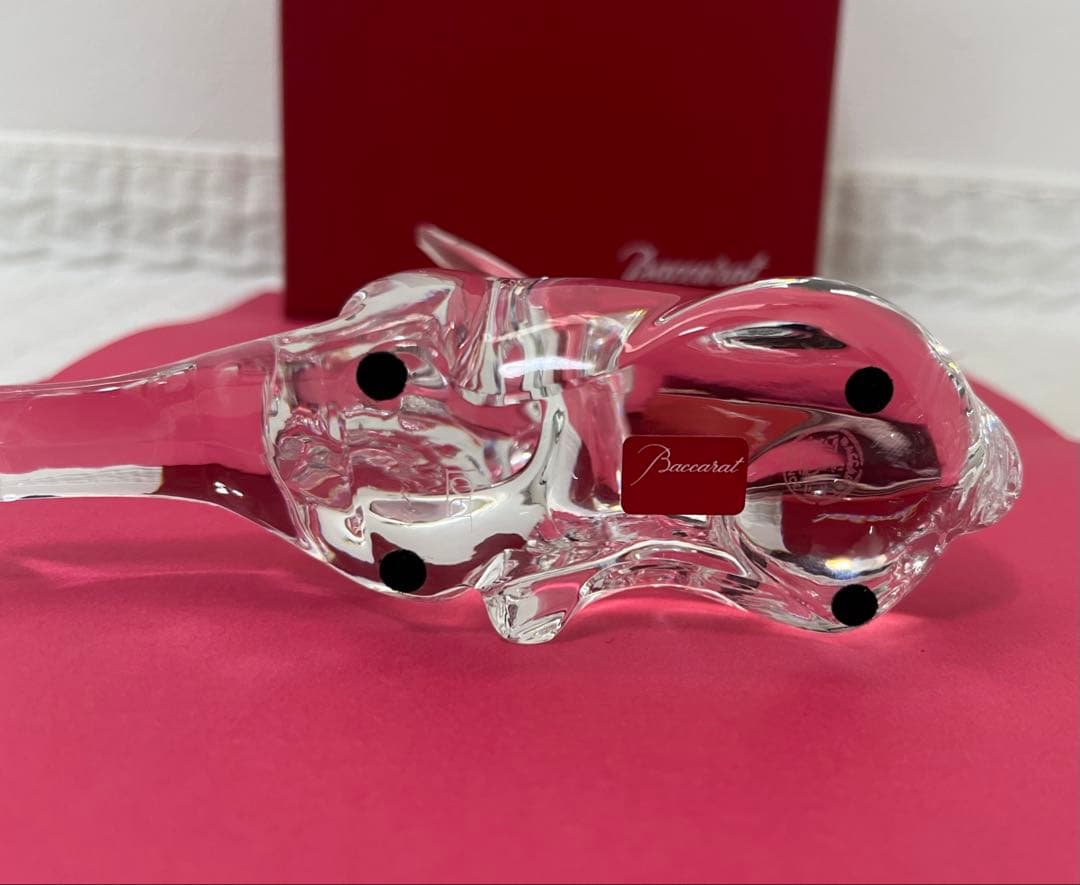 【即決価格】BACCARAT バカラ 鹿の置物 インテリア