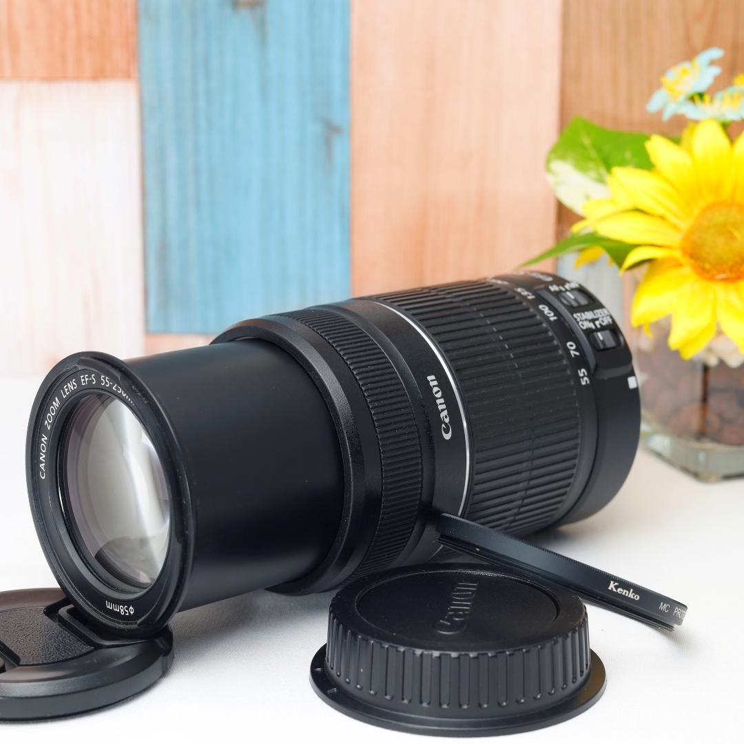 運動会にも！✨Canon EF-S 55-250mm IS Ⅱ✨望遠✨手振れ補正