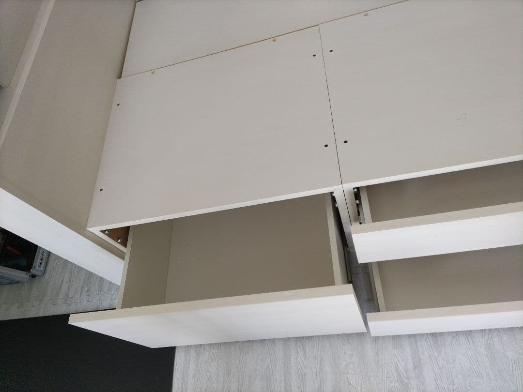 札幌市近郊の方限定！送料無料！ニトリ 収納付きシングルベッド コンセント付き