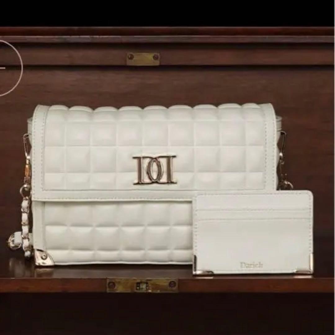 Darich チョコレートキルトバッグ