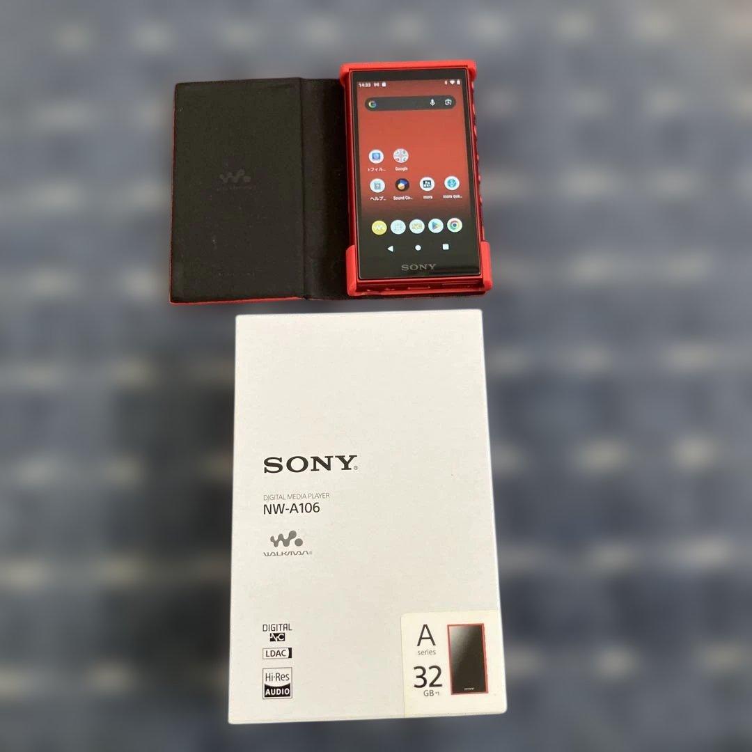 SONY NW-A106 レッド 32GB デジタルオーディオプレーヤー