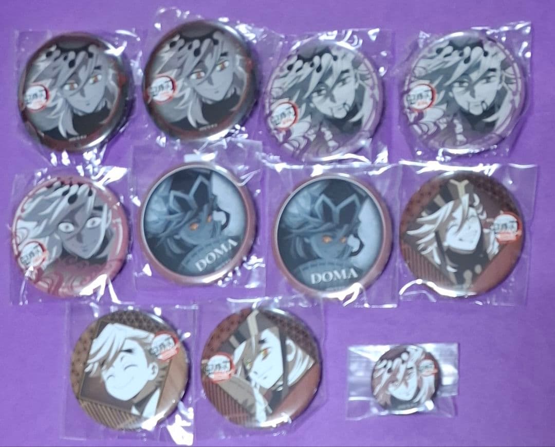 鬼滅の刃 ufotable ダイニング　 缶バッジ まとめ売り 童磨