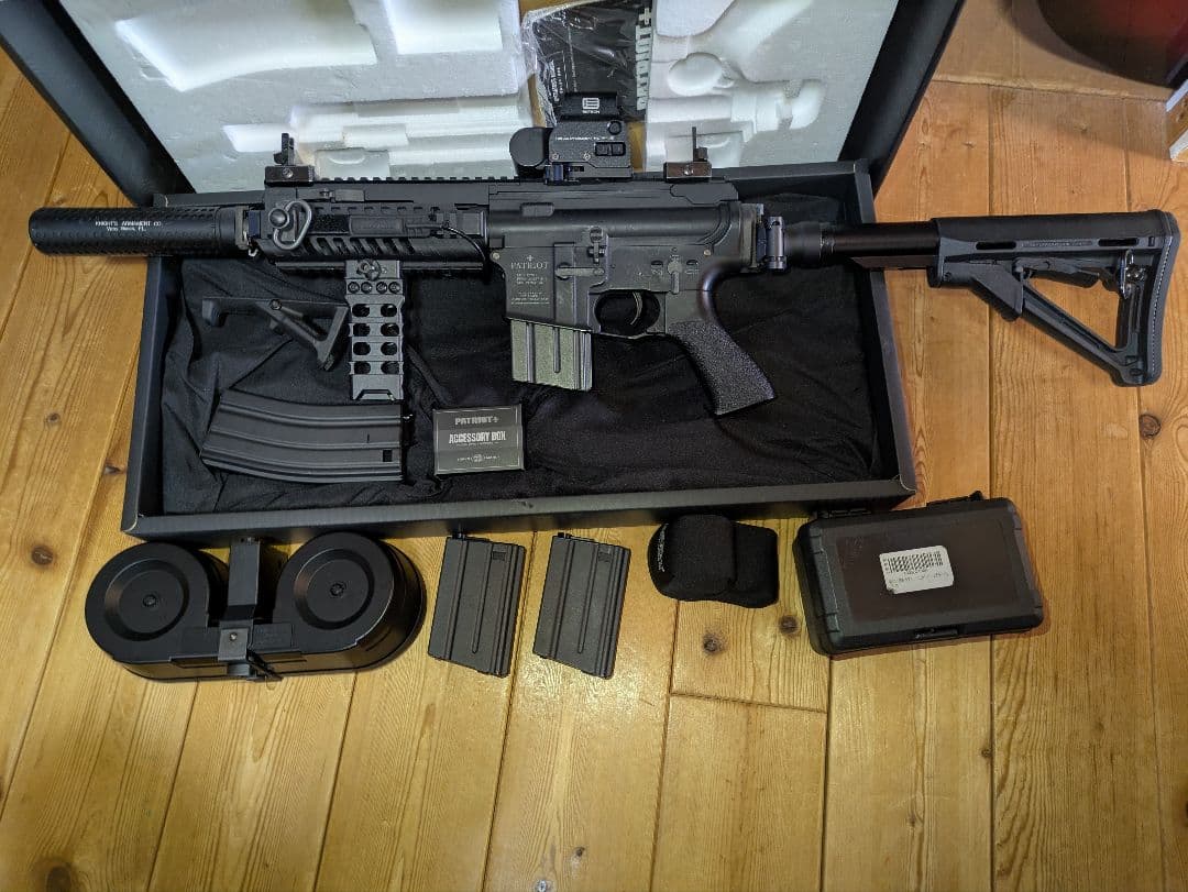東京マルイパトリオットプラス 付属品多数