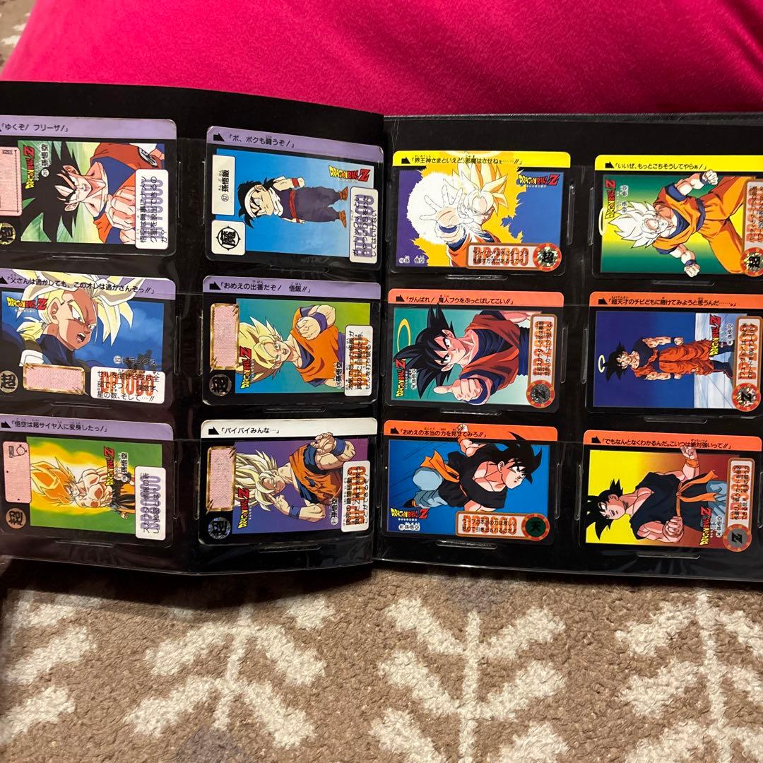 ドラゴンボールカードダス　ファイルとカードセット