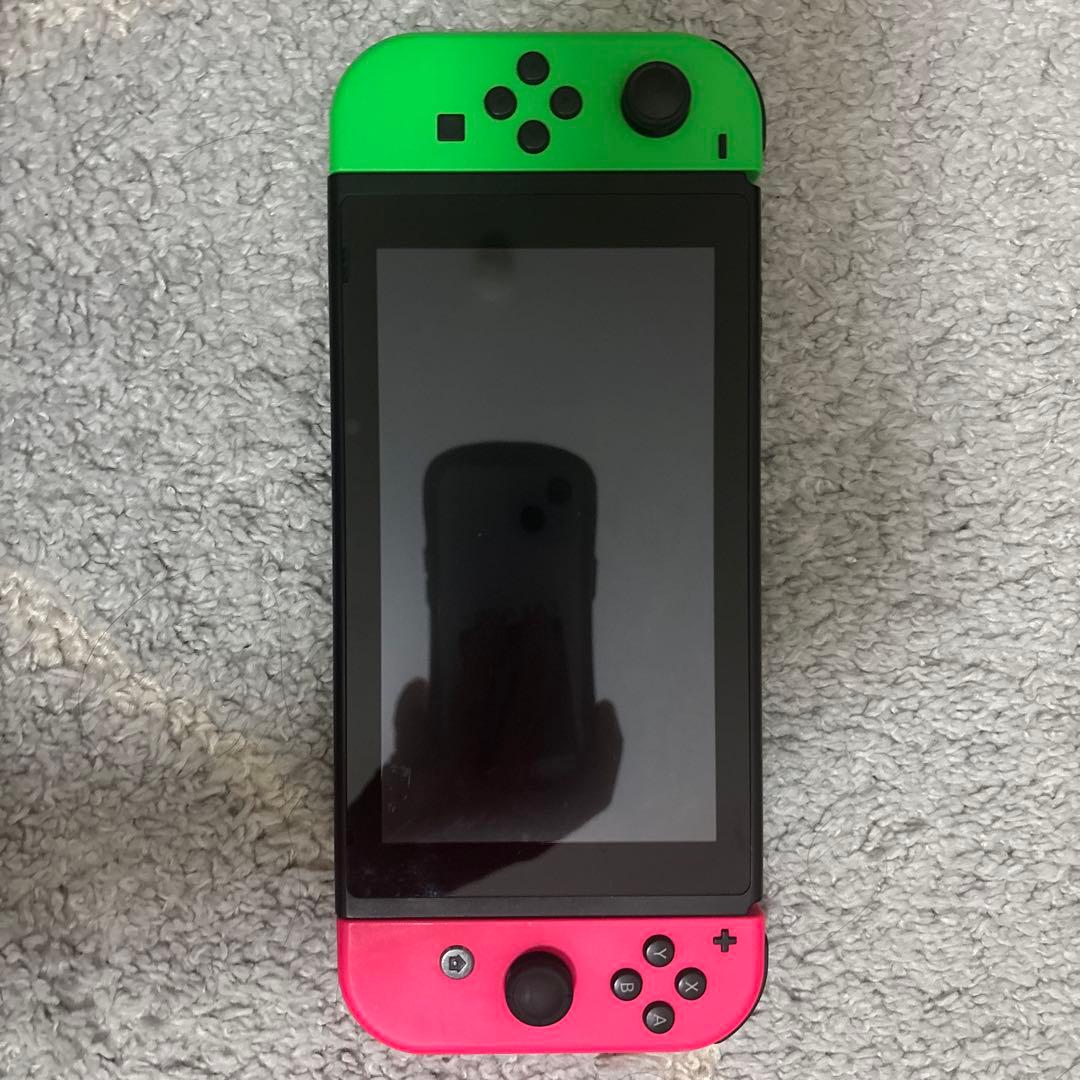 Nintendo Switch グリーン/ピンク本体