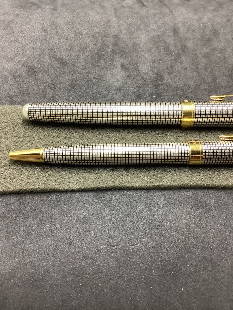 パーカー　ボールペン　万年筆　ソネットプレシャス　シズレGTスターリングシルバー