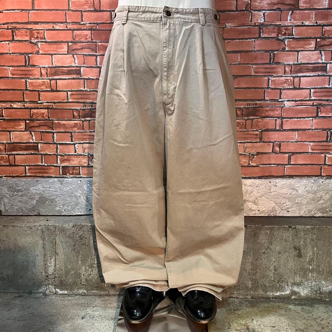 USA古着 94年製 90s DOCKERS チノパン ワイド バギー アメカジ