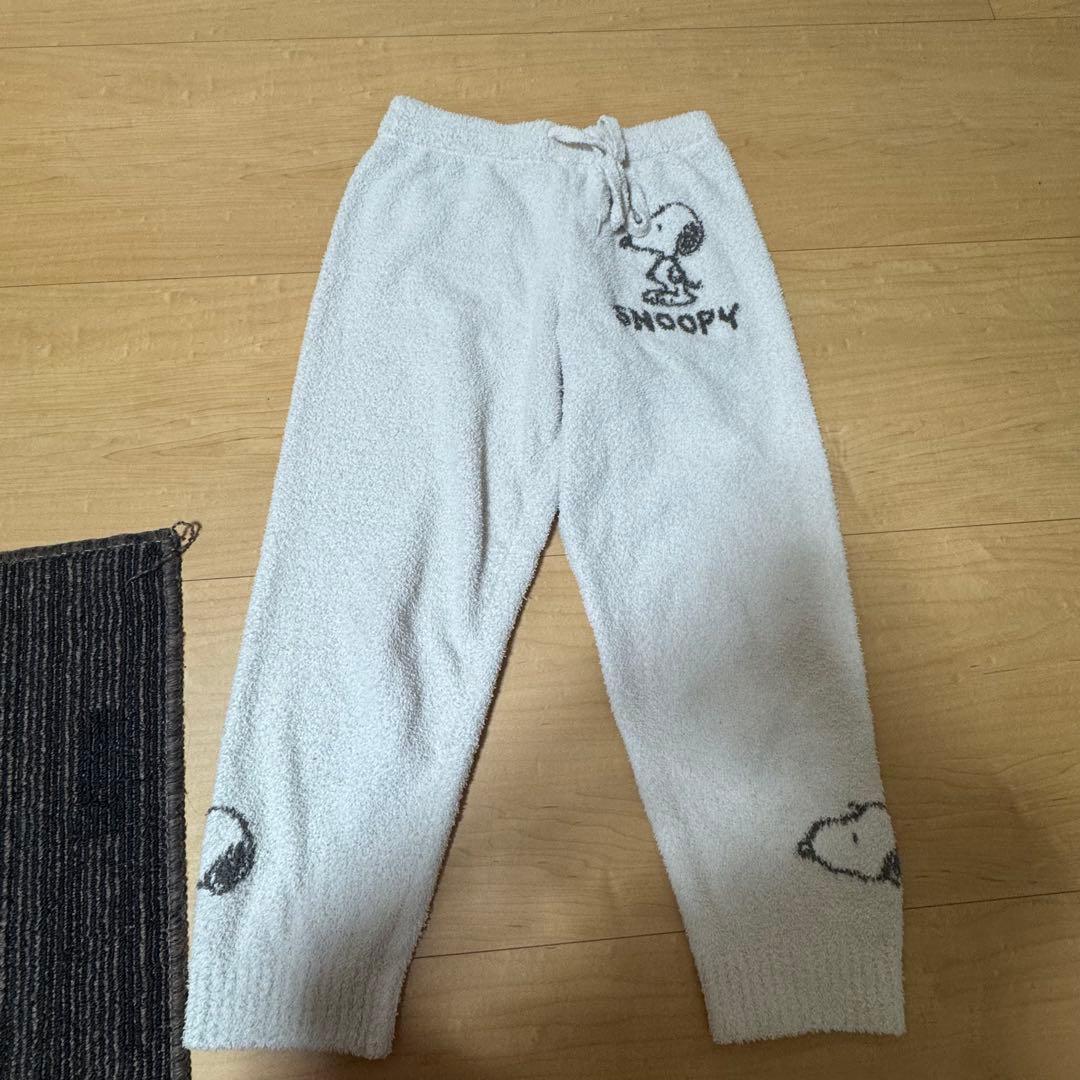 ジェラートピケ スヌーピー セットアップ ピンク 耳 長ズボン パンツ 半袖