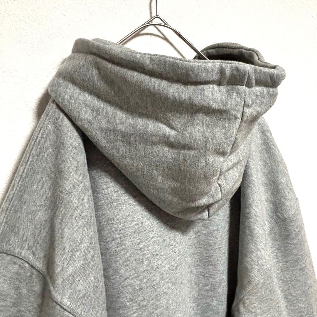 【新品タグ付】DAVOUCCIダヴォッチ パーカースウェット ロゴ刺繍　裏起毛