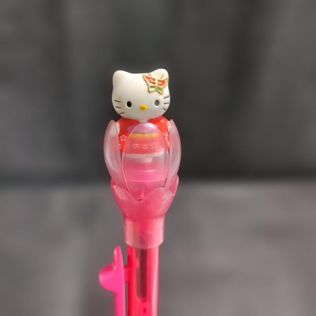 希少 レア ご当地キティ 着物 ボールペン 花びら サンリオ
