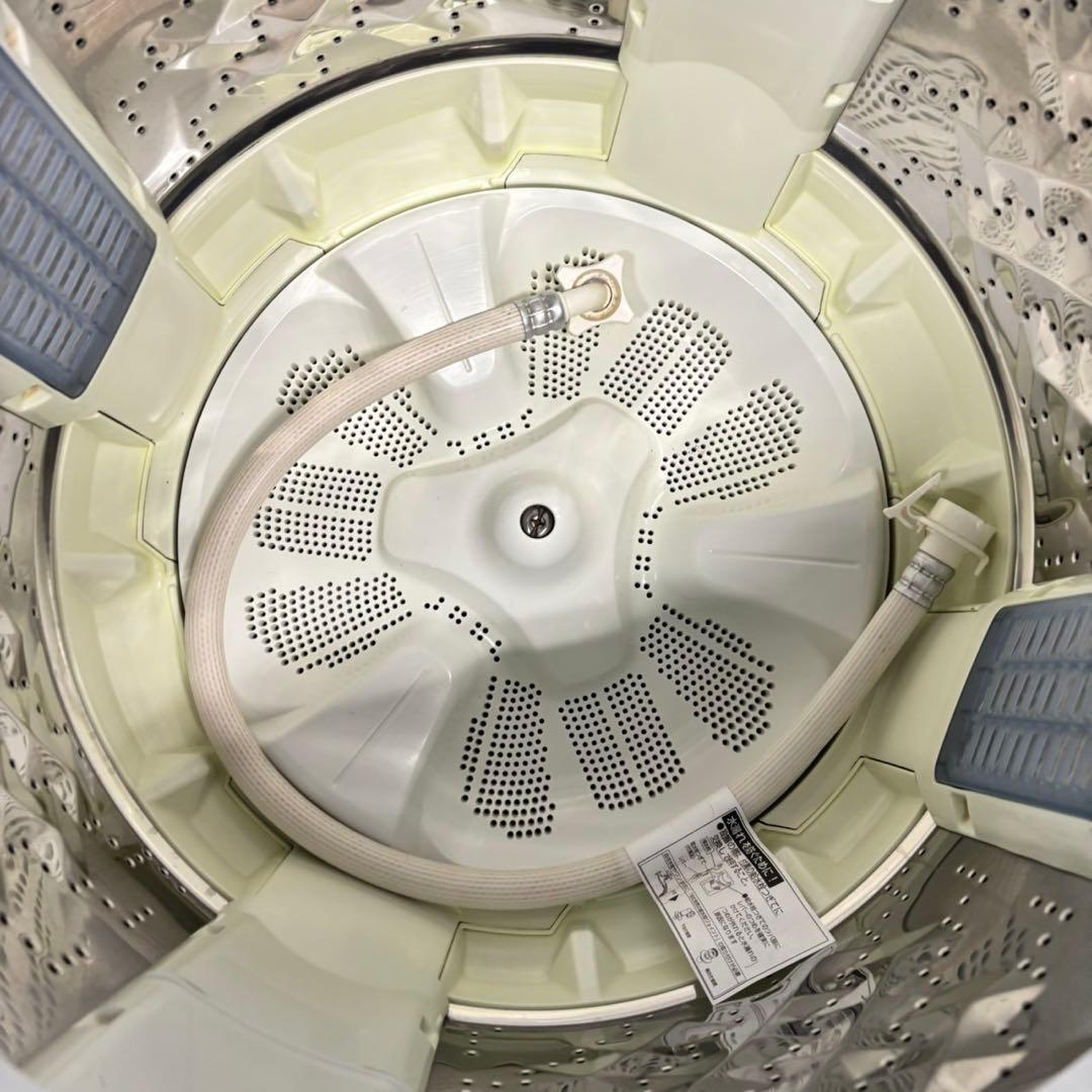 607 パナソニック　大型洗濯機　家庭用　美品　9kg 関東　配送無料　保証付