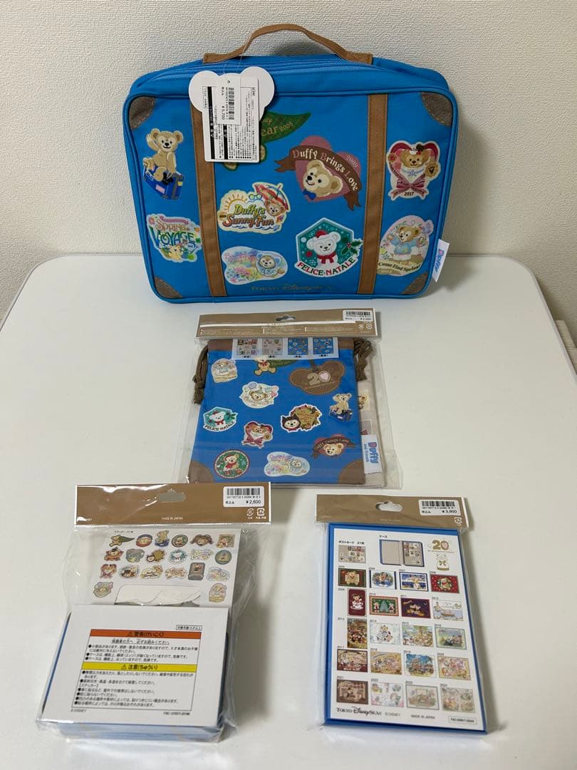 東京ディズニーシー20周年 ダッフィーグッズセット　4点セット