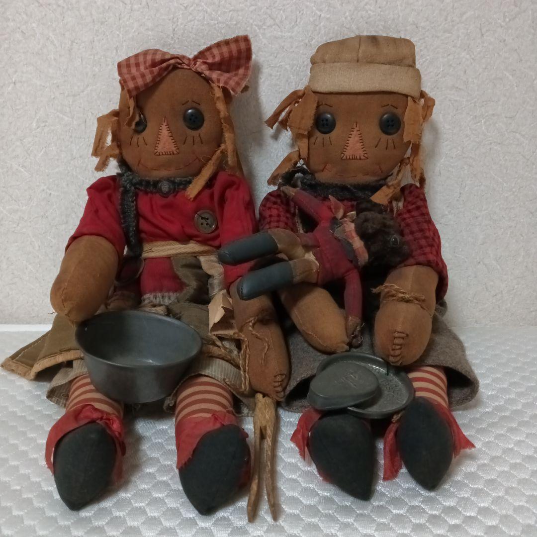 タタードラビット　カントリードール　雑貨　アンティーク　検:アンファン　ラガディ