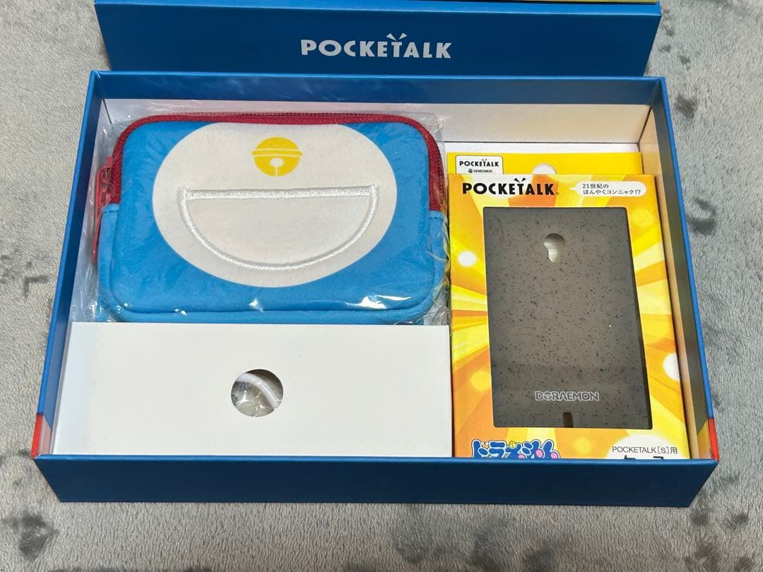 POCKETALK ドラえもん 翻訳機 専用ケース付き