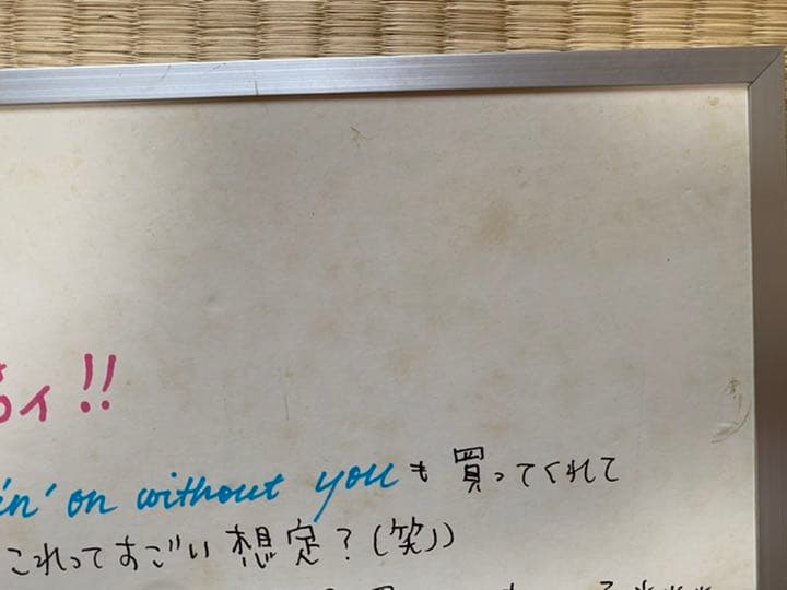 【超激レア！】宇多田ヒカル　First Love メッセージパネル