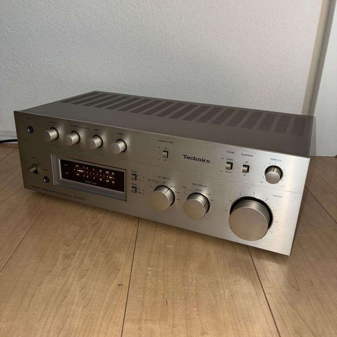 テクニクス　プリメインアンプ　su-8055 動作品　いい音です