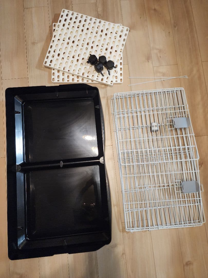 【中古】SANKO イージーホーム エボ 80BK　小動物用ケージ